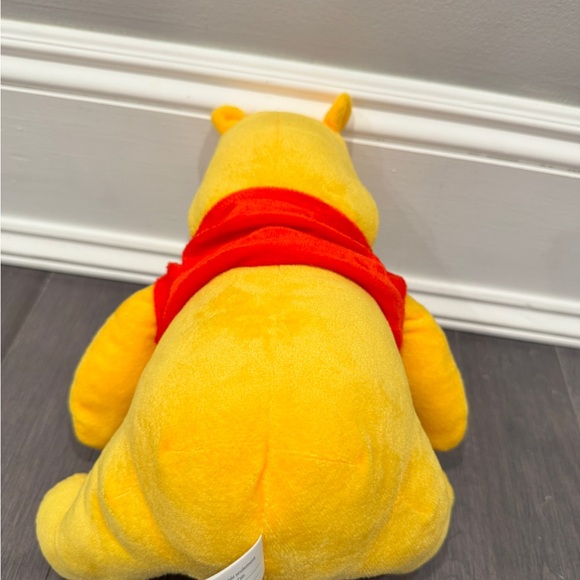 NWOT Winnie the Pooh Yellow and Red Stuffed Bear Plush Toy Stuffed Animal Kids - Picture 6 of 7